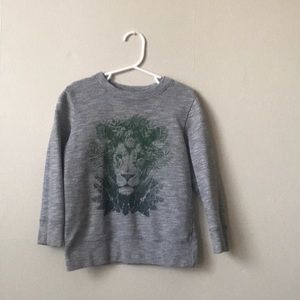 Grey Lion sweatshirt